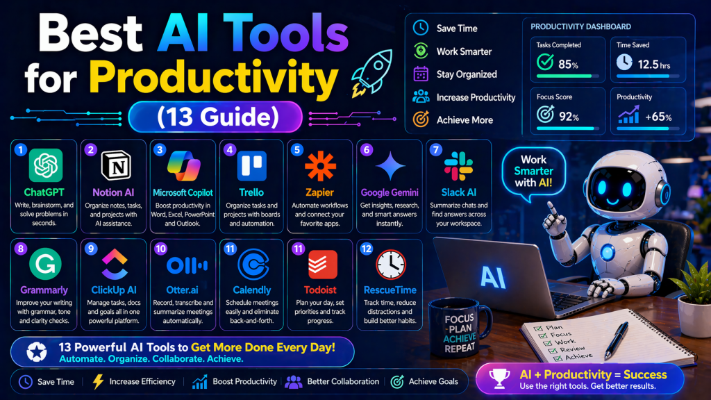 Best AI Tools for Productivity Best AI Tools for Productivity